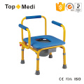 Topmedi Handicapped Height-Adjustable Stainless Steel Children Commode